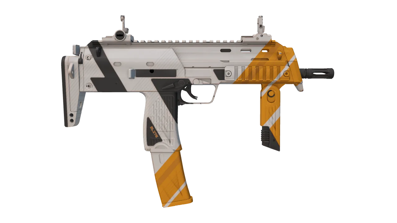 MP7 | Amberline seed #535, back