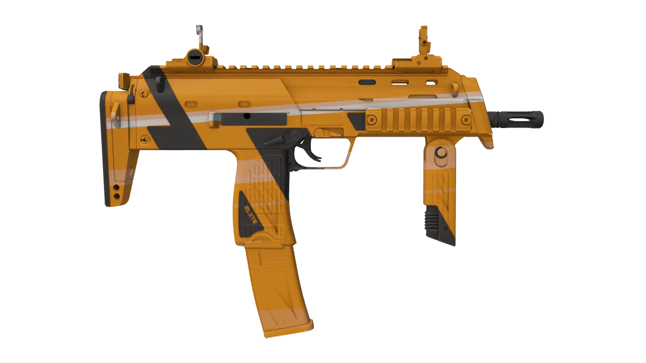 MP7 | Amberline seed #538, back