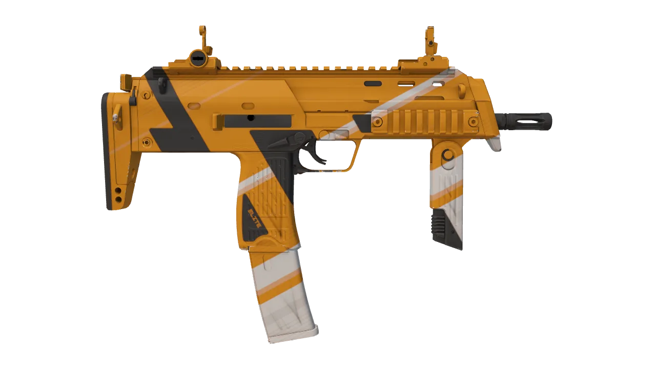 MP7 | Amberline seed #547, back