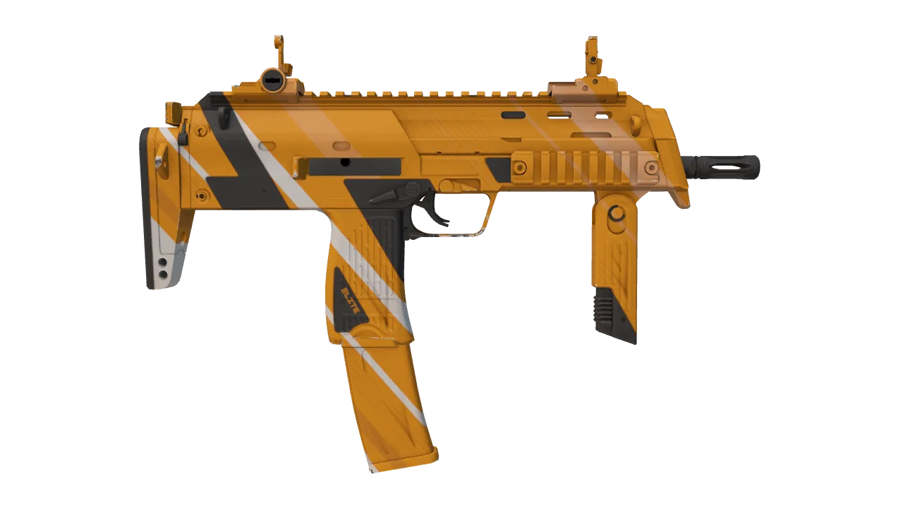 MP7 | Amberline seed #550, back