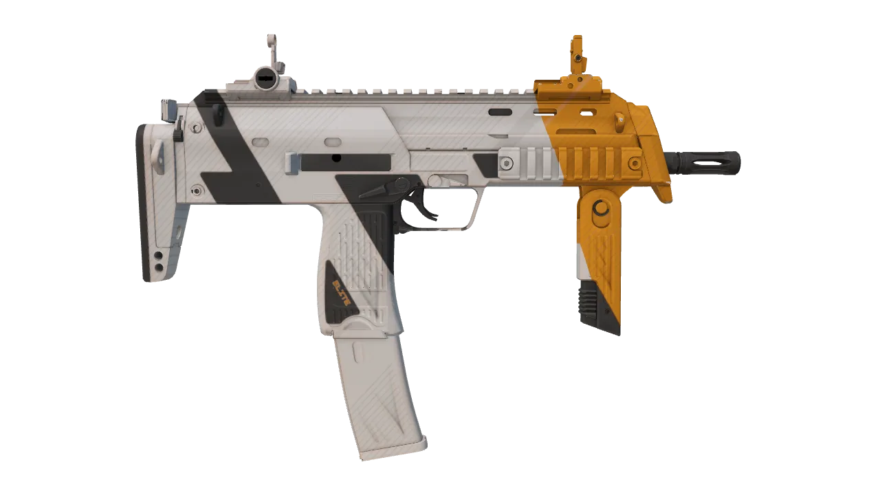 MP7 | Amberline seed #556, back