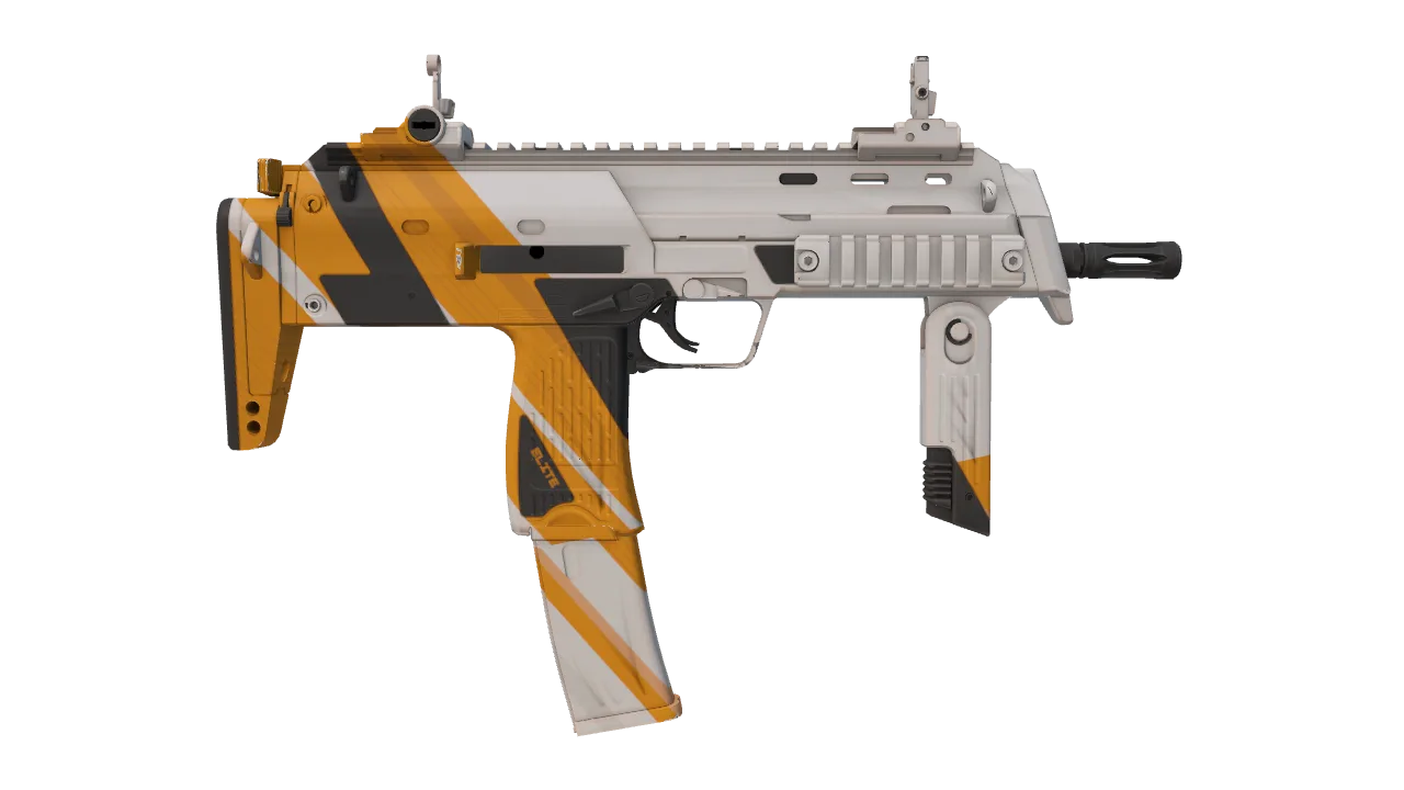 MP7 | Amberline seed #557, back