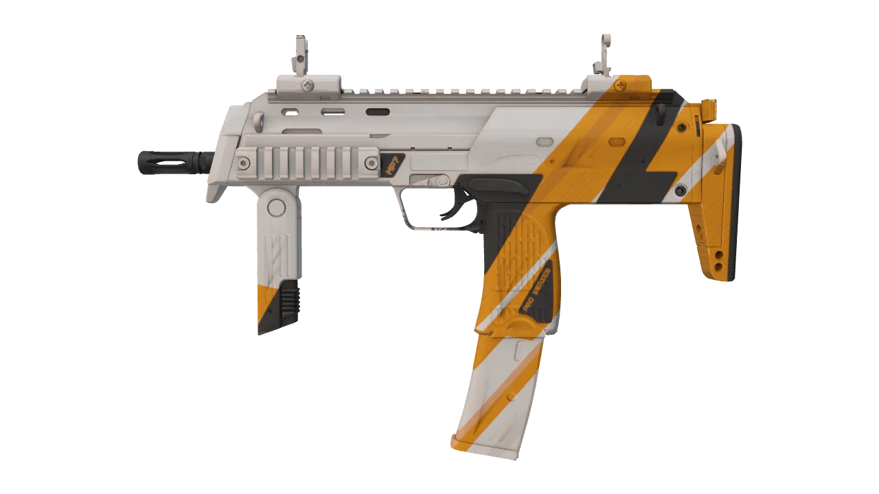 MP7 | Amberline seed #557, front