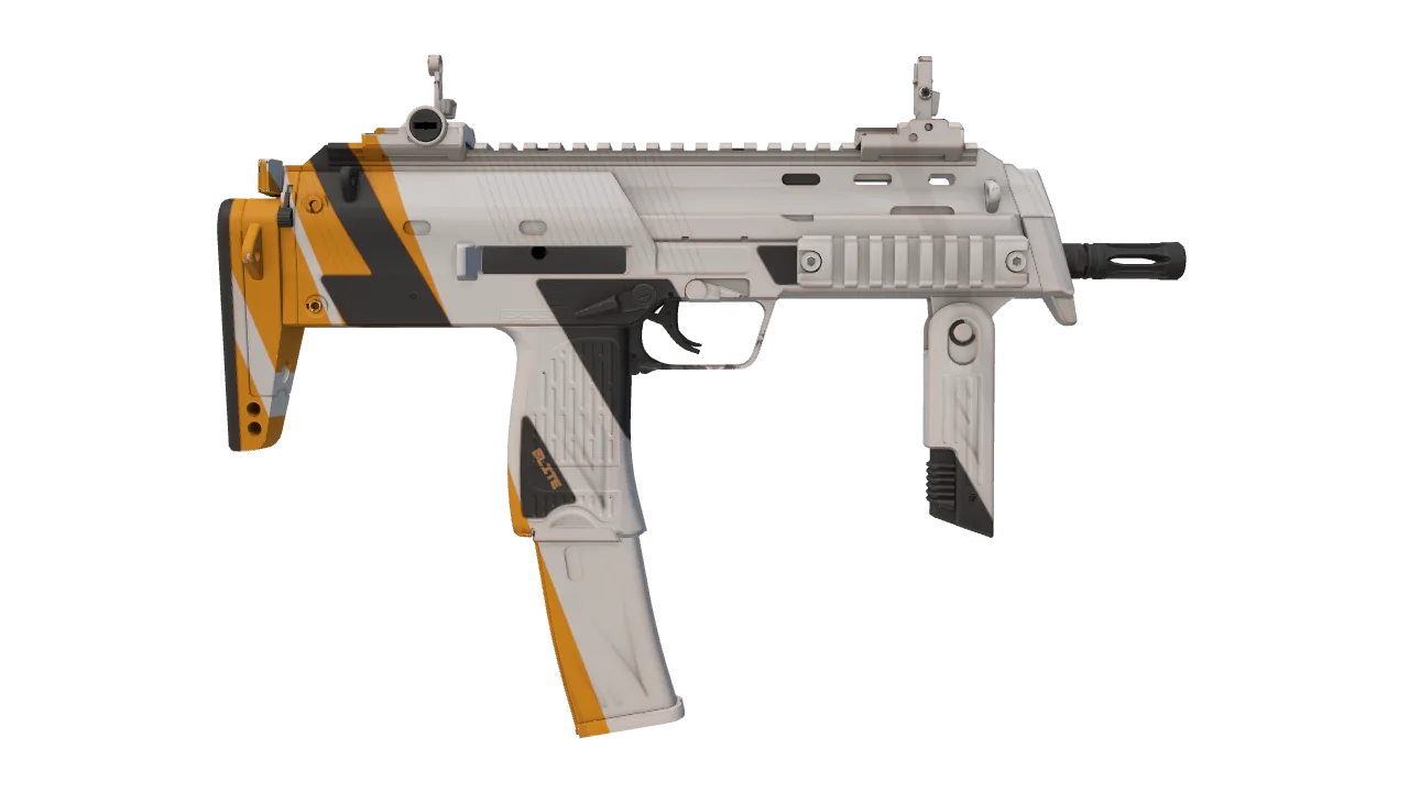 MP7 | Amberline seed #581, back