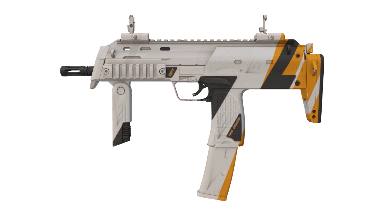 MP7 | Amberline seed #581, front