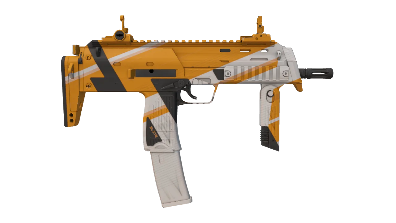 MP7 | Amberline seed #598, back
