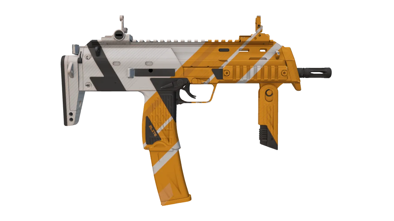 MP7 | Amberline seed #605, back