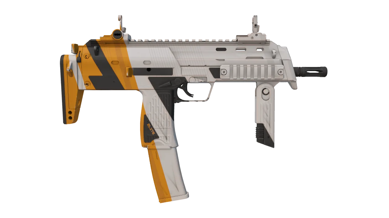 MP7 | Amberline seed #618, back