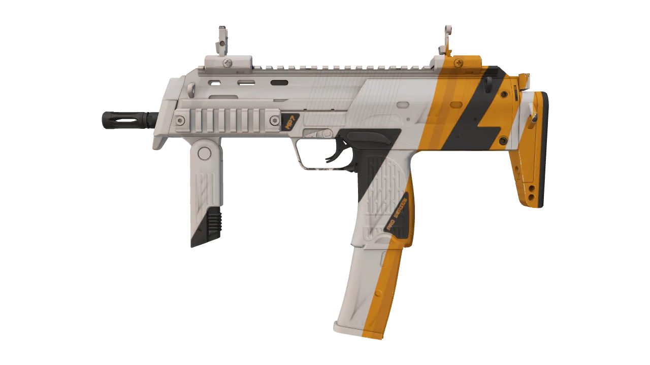 MP7 | Amberline seed #618, front