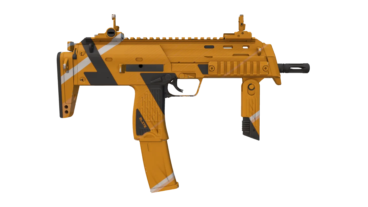 MP7 | Amberline seed #624, back