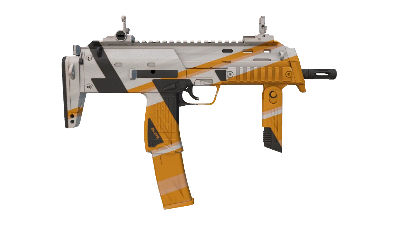 MP7 | Amberline seed #645, back
