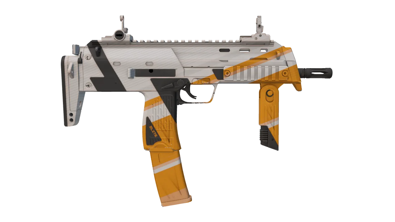 MP7 | Amberline seed #658, back