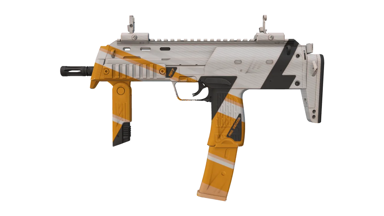 MP7 | Amberline seed #658, front