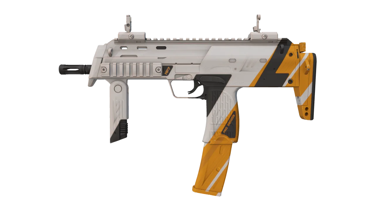 MP7 | Amberline seed #669, front