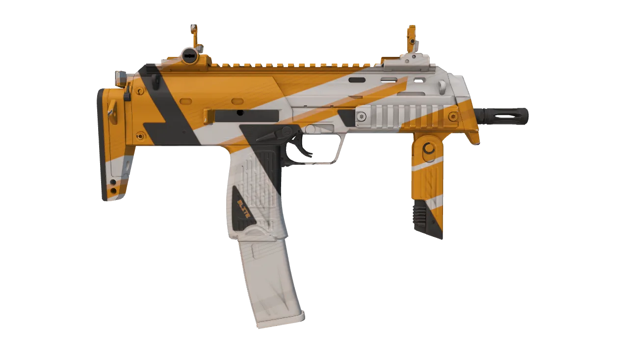 MP7 | Amberline seed #678, back