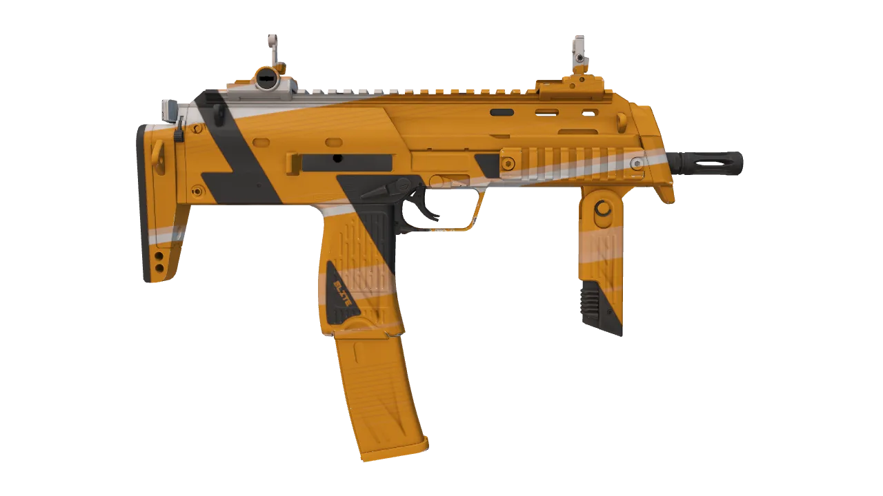 MP7 | Amberline seed #698, back