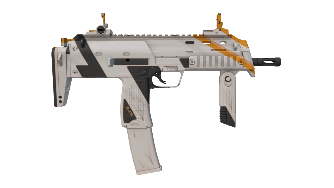 MP7 | Amberline seed #711, back