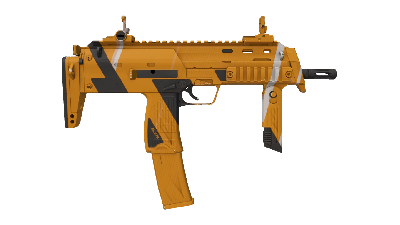 MP7 | Amberline seed #718, back