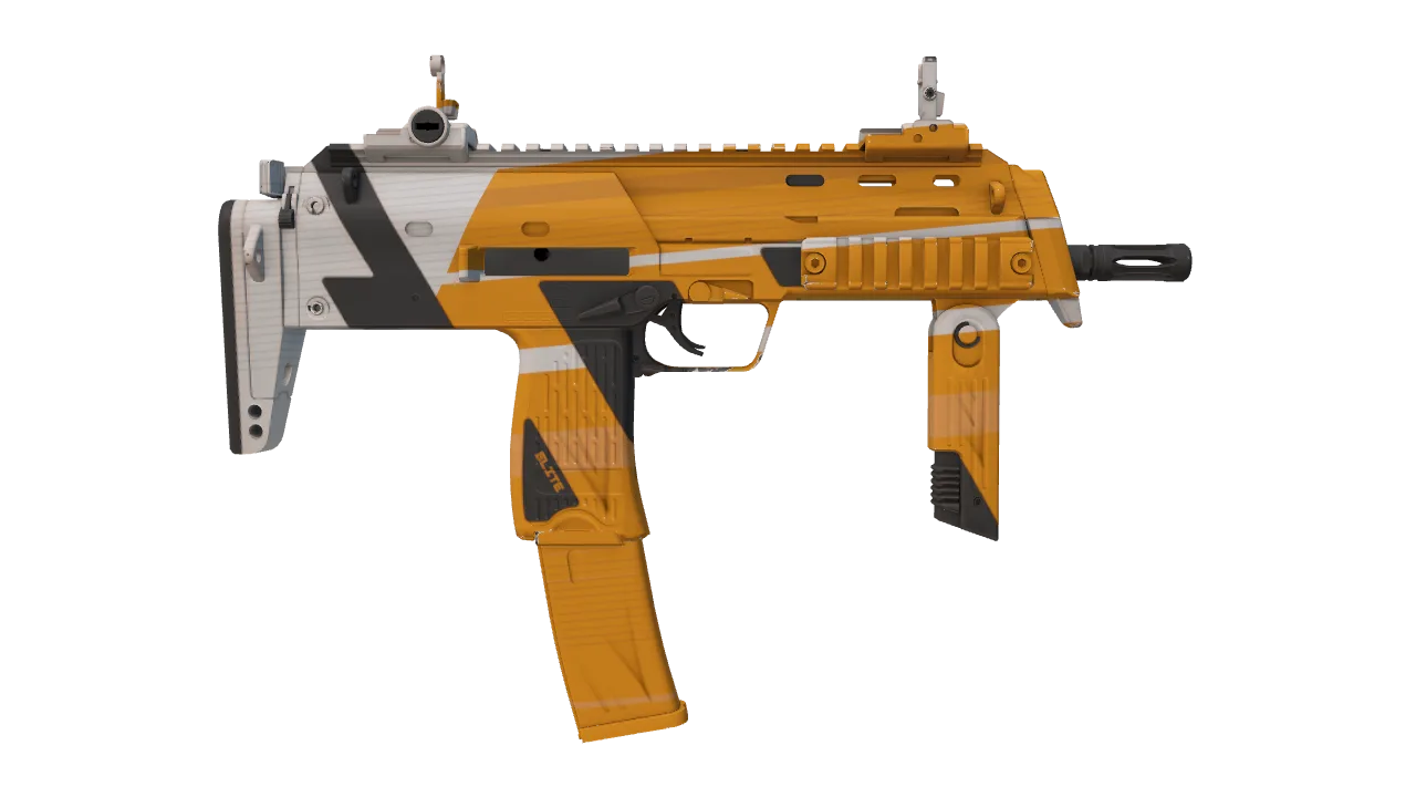 MP7 | Amberline seed #730, back