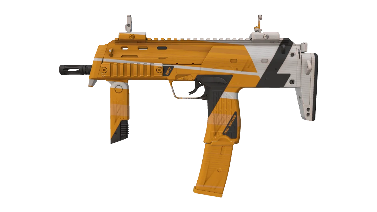 MP7 | Amberline seed #730, front