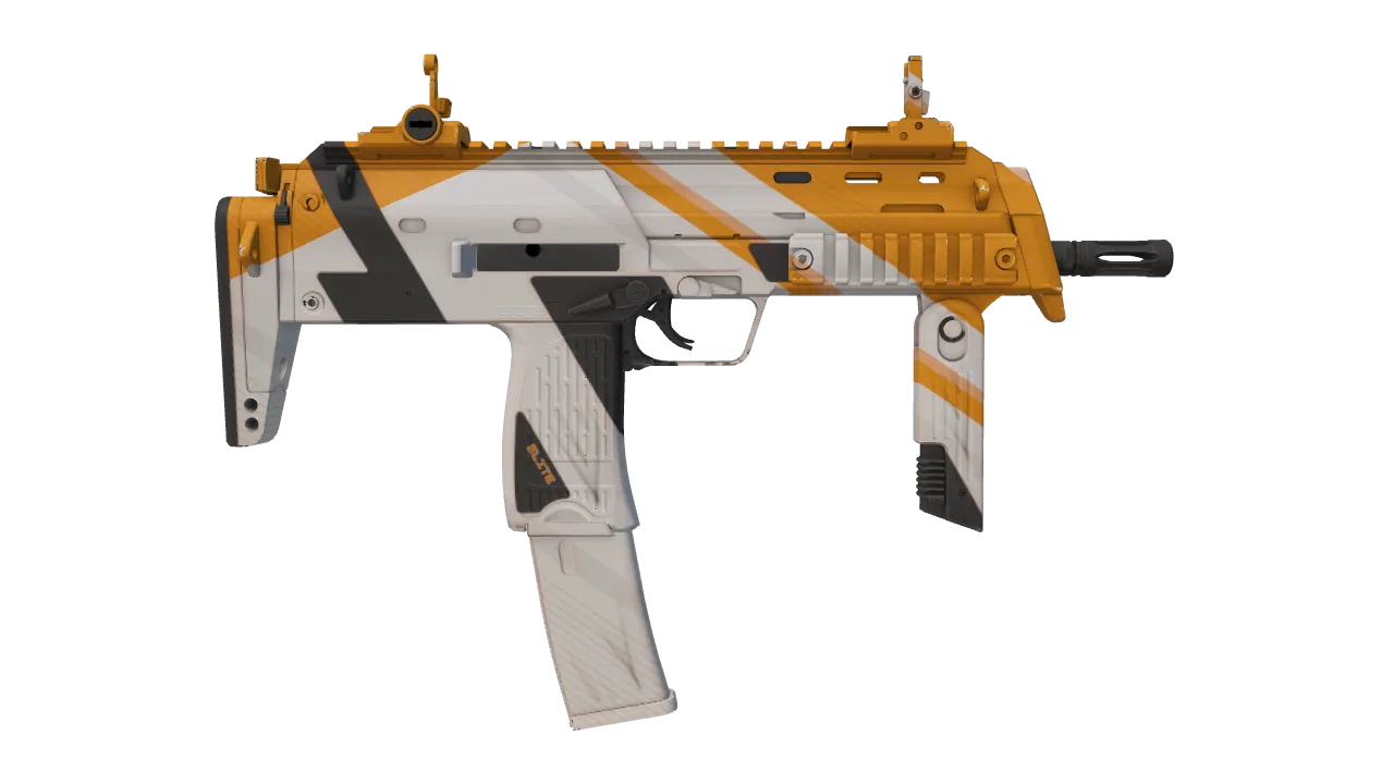 MP7 | Amberline seed #731, back