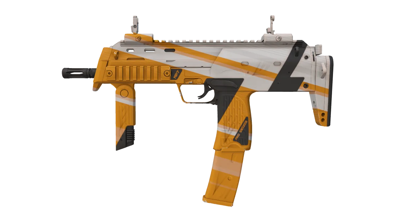 MP7 | Amberline seed #740, front