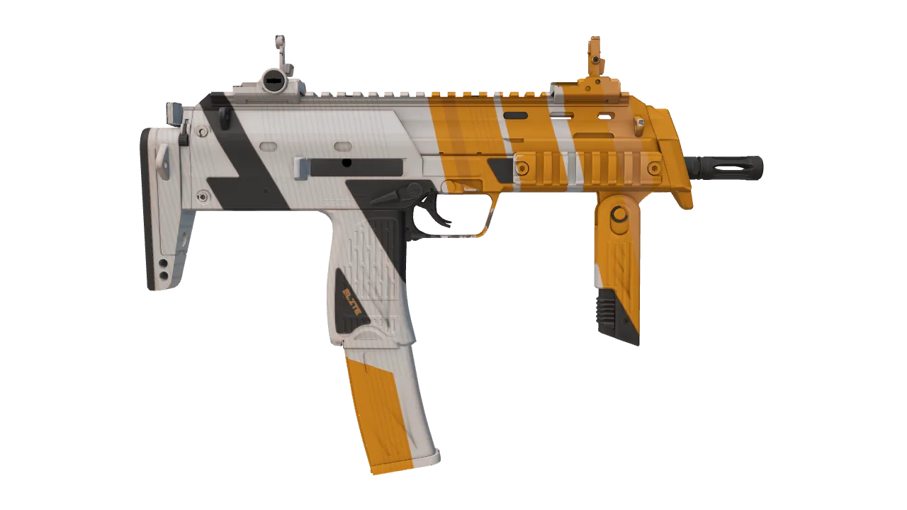 MP7 | Amberline seed #773, back