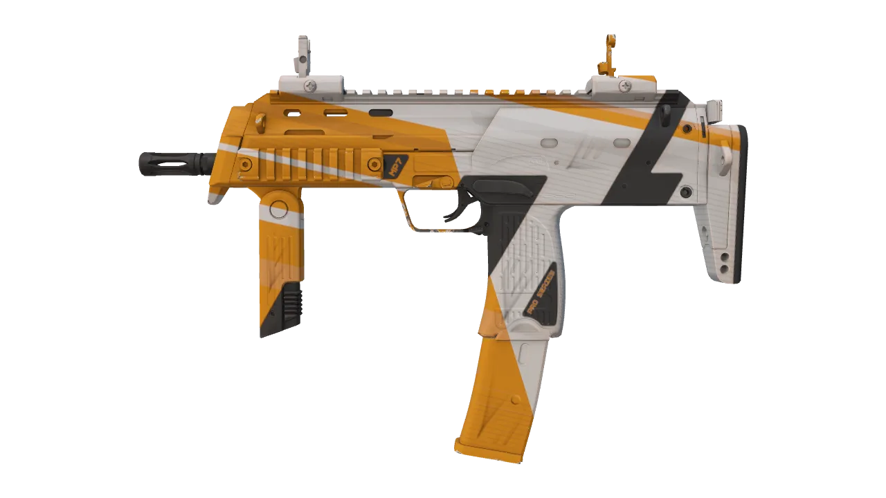 MP7 | Amberline seed #776, front
