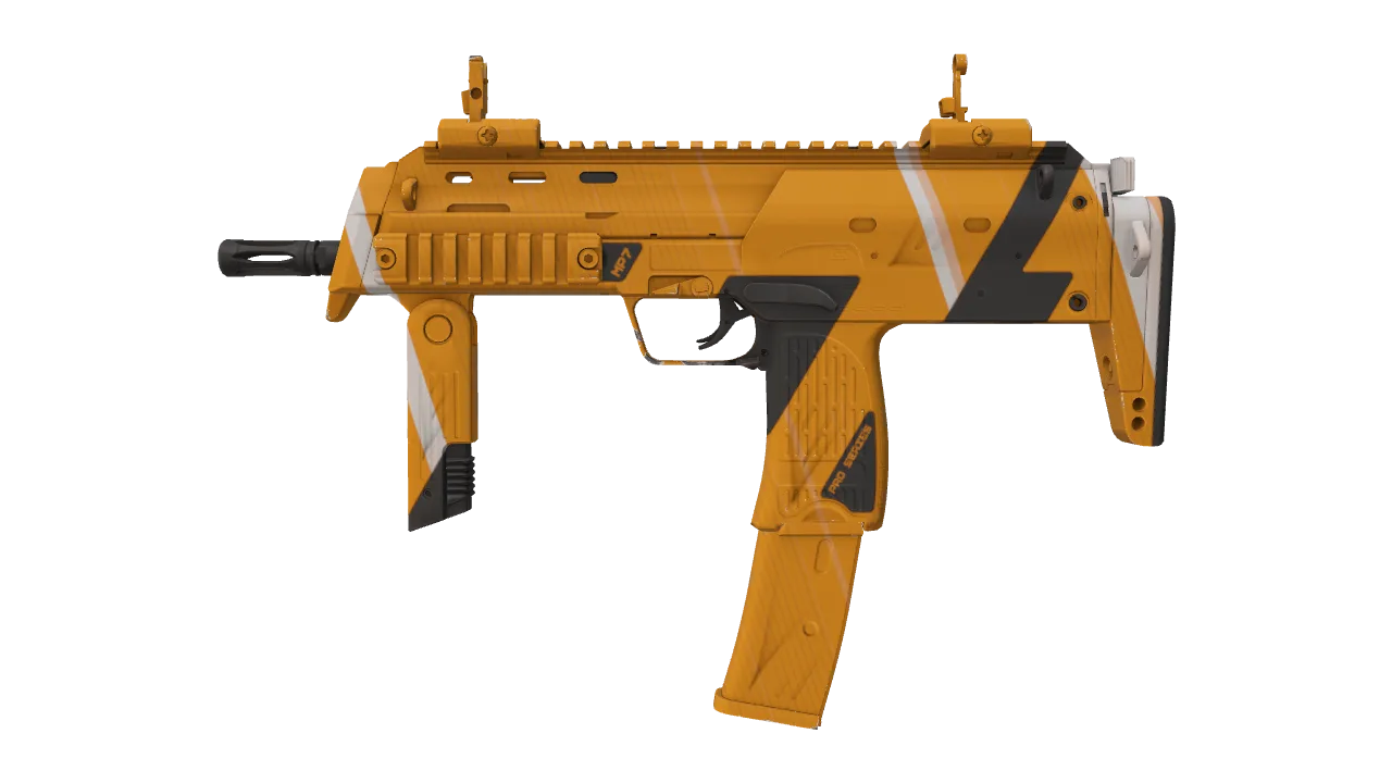 MP7 | Amberline seed #778, front