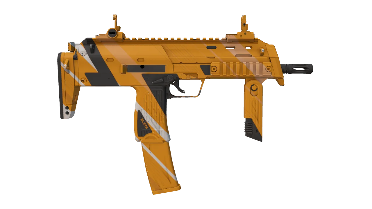 MP7 | Amberline seed #824, back