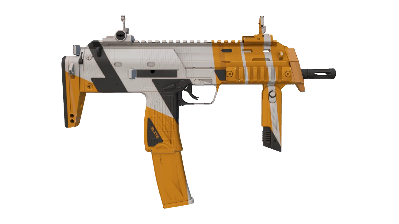 MP7 | Amberline seed #826, back
