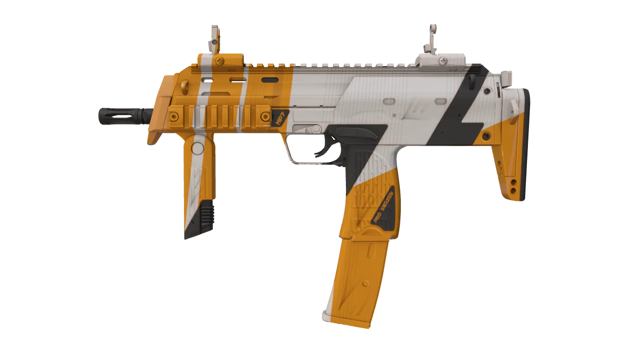 MP7 | Amberline seed #826, front