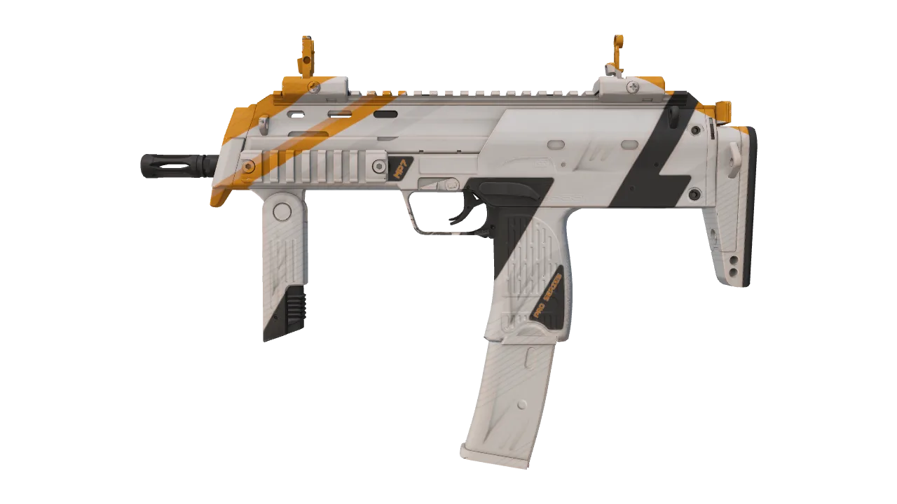 MP7 | Amberline seed #83, front