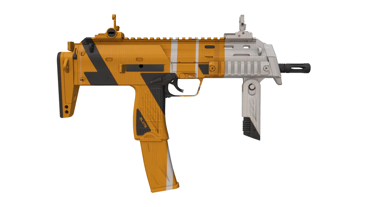 MP7 | Amberline seed #836, back