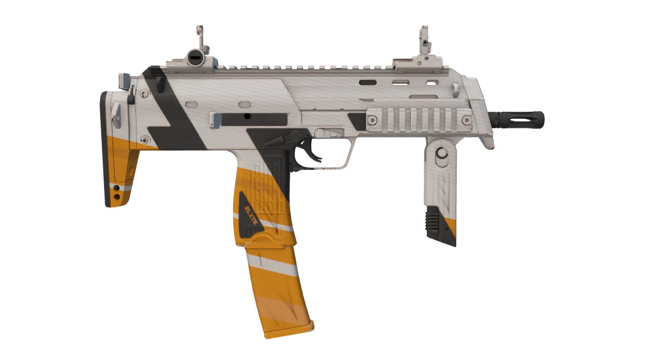 MP7 | Amberline seed #839, back