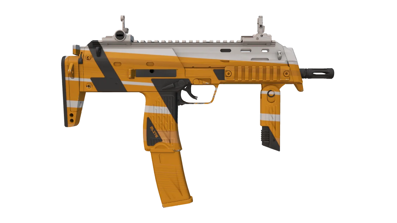 MP7 | Amberline seed #852, back