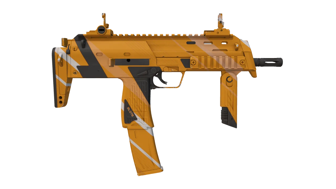 MP7 | Amberline seed #856, back