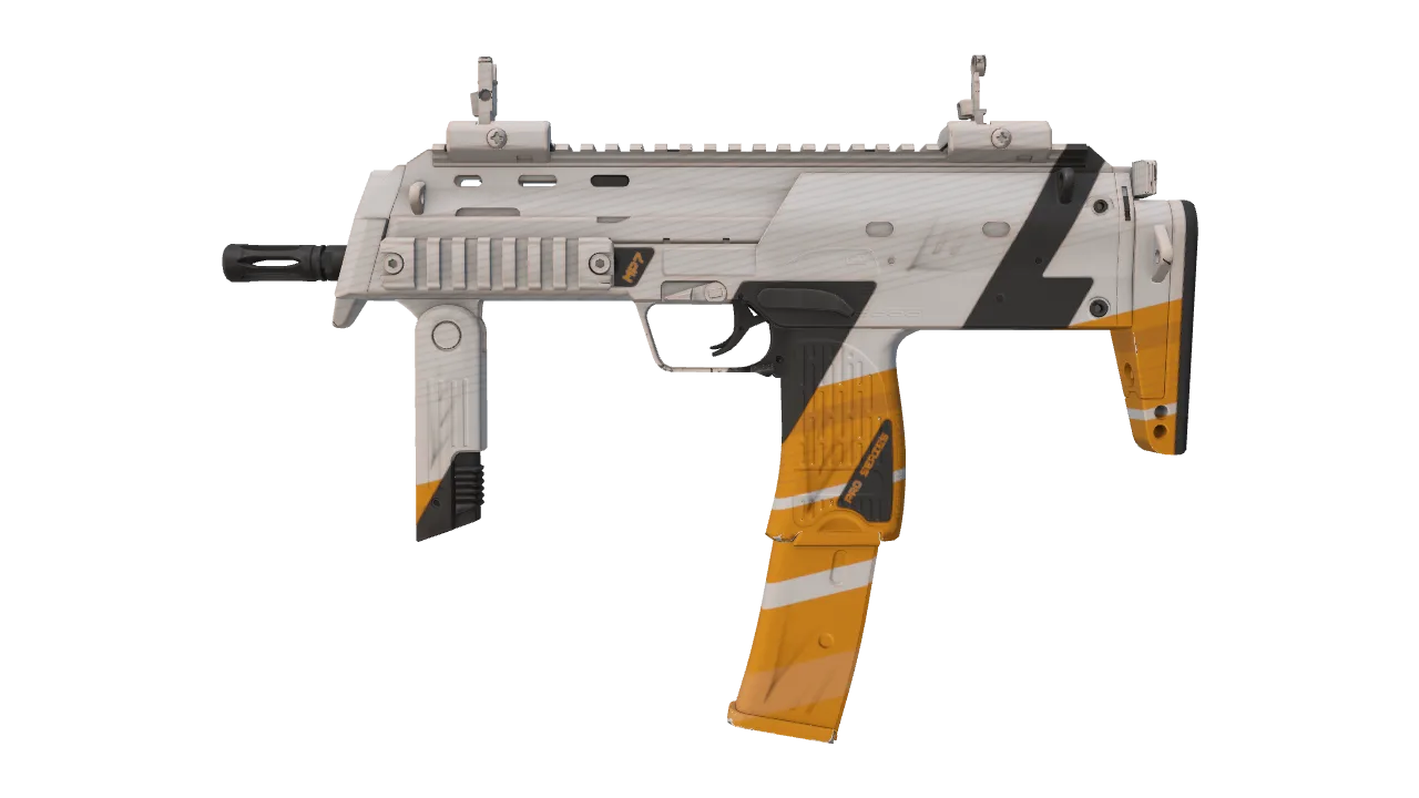 MP7 | Amberline seed #861, front