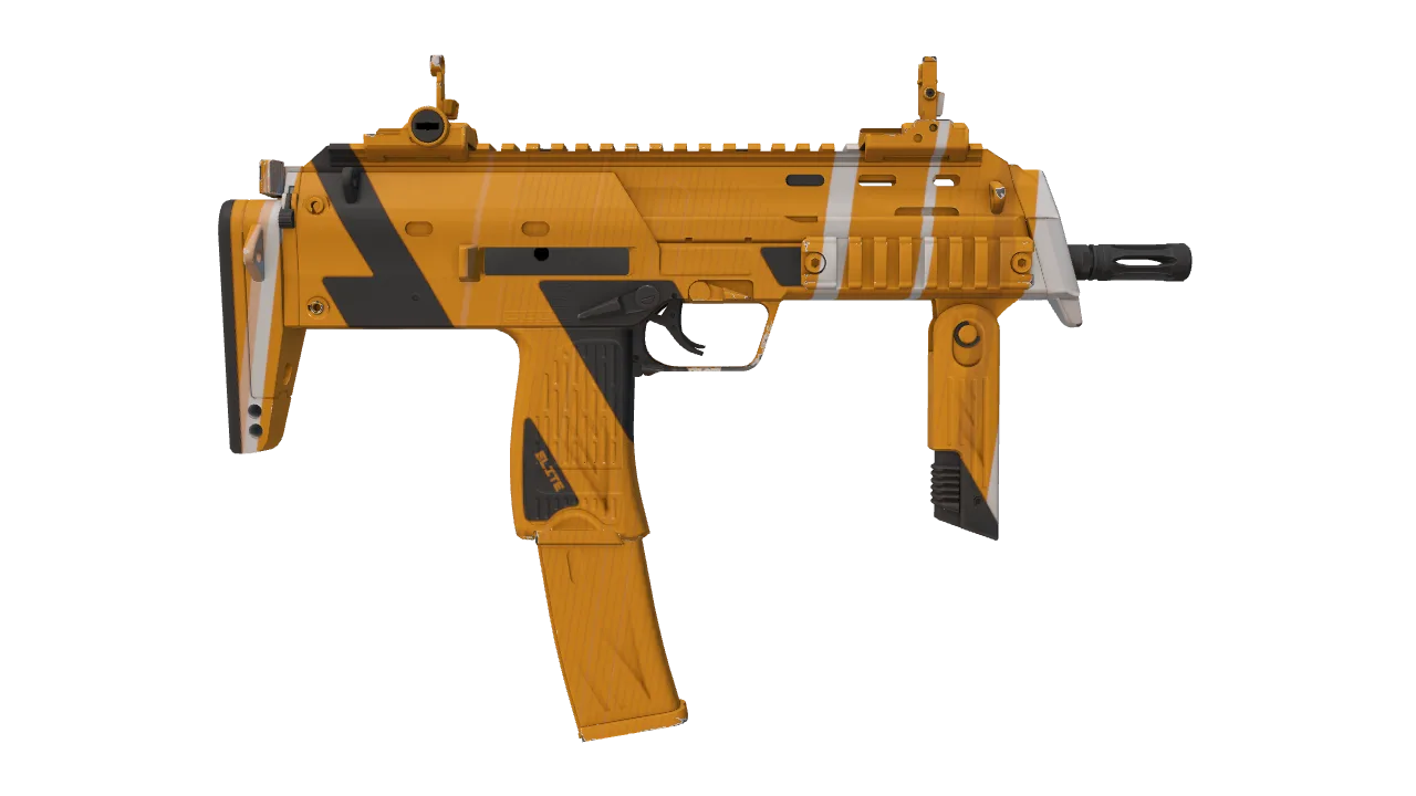 MP7 | Amberline seed #870, back