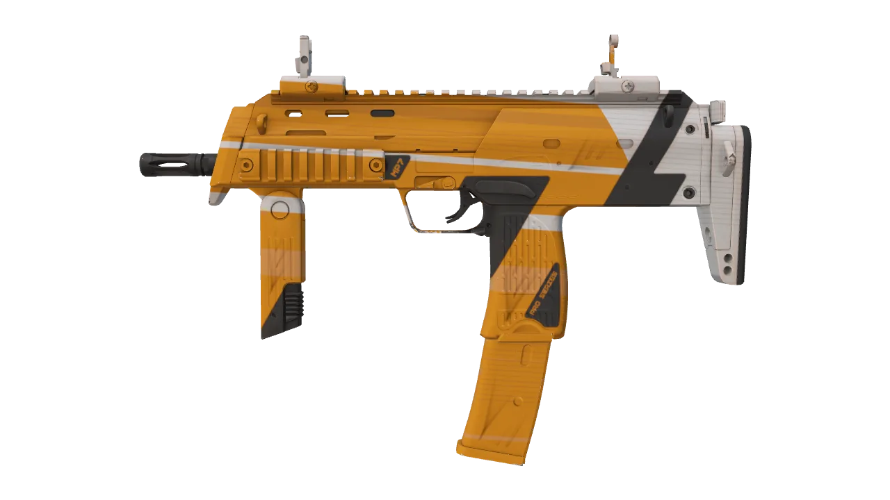 MP7 | Amberline seed #88, front