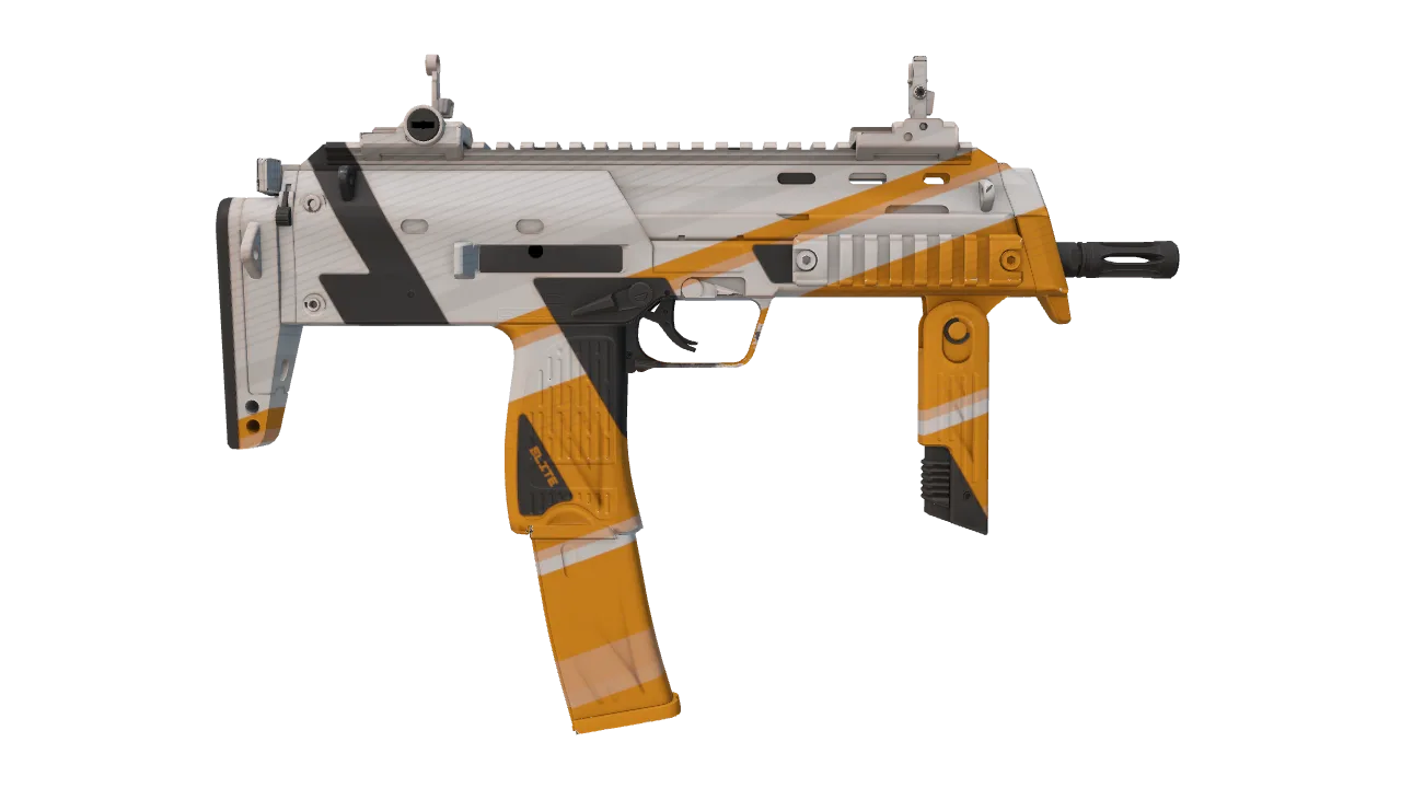 MP7 | Amberline seed #886, back