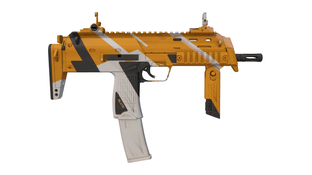 MP7 | Amberline seed #890, back