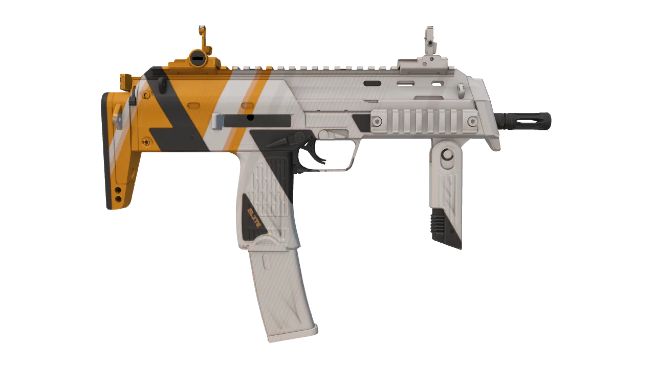 MP7 | Amberline seed #90, back