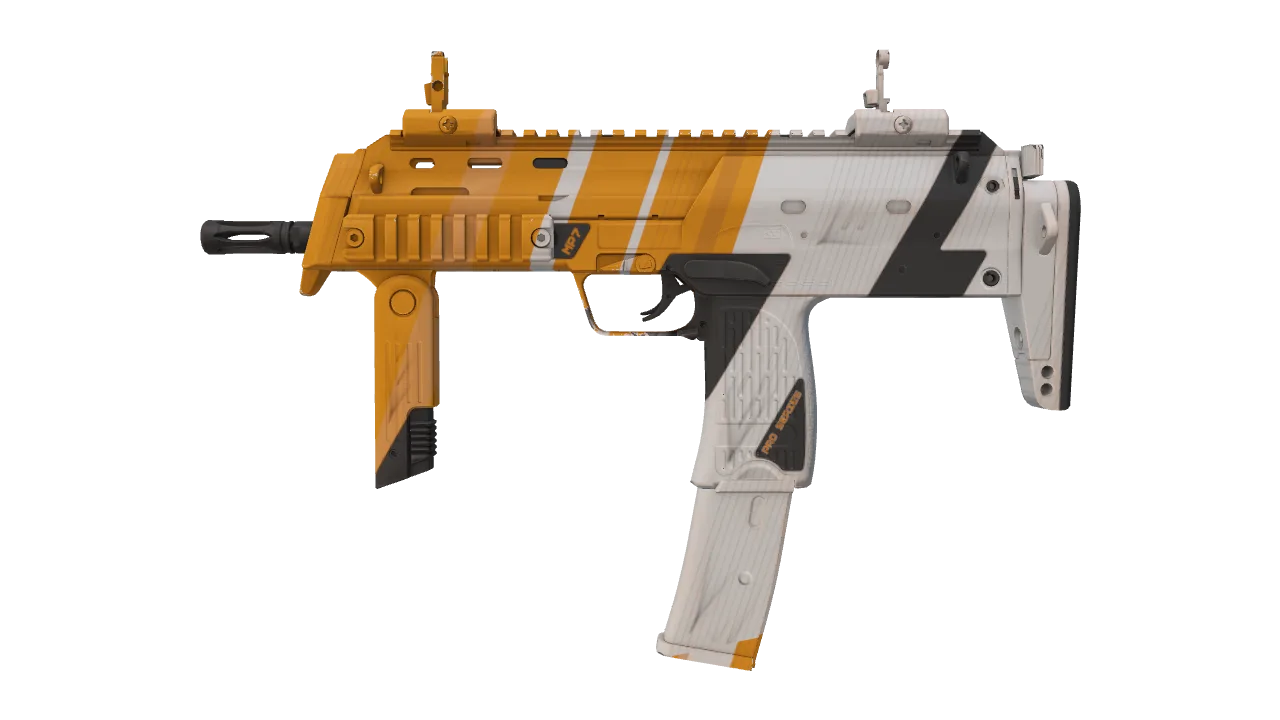 MP7 | Amberline seed #908, front