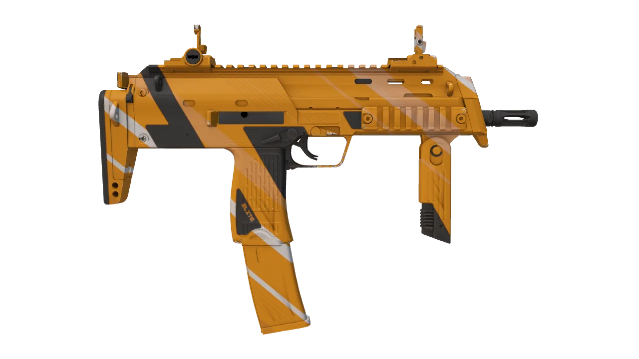 MP7 | Amberline seed #914, back