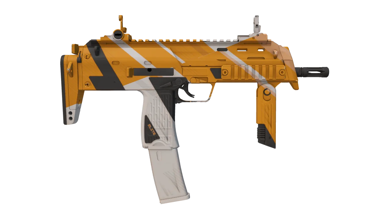 MP7 | Amberline seed #927, back