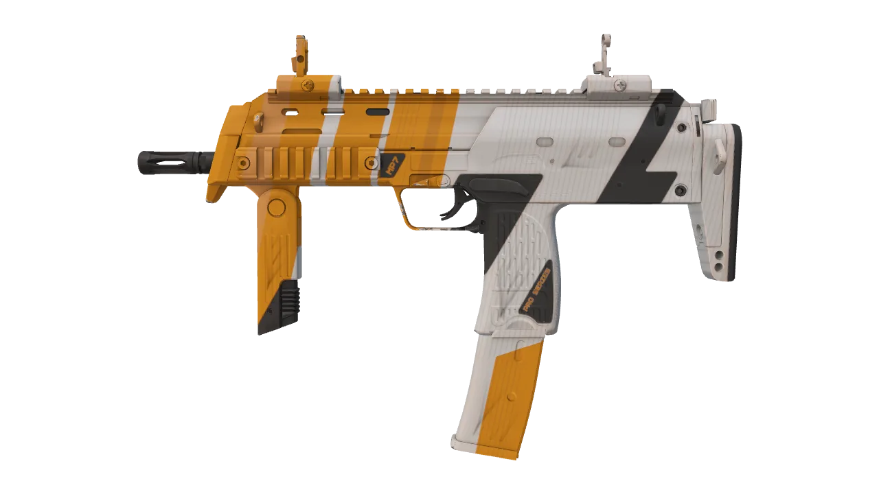 MP7 | Amberline seed #982, front