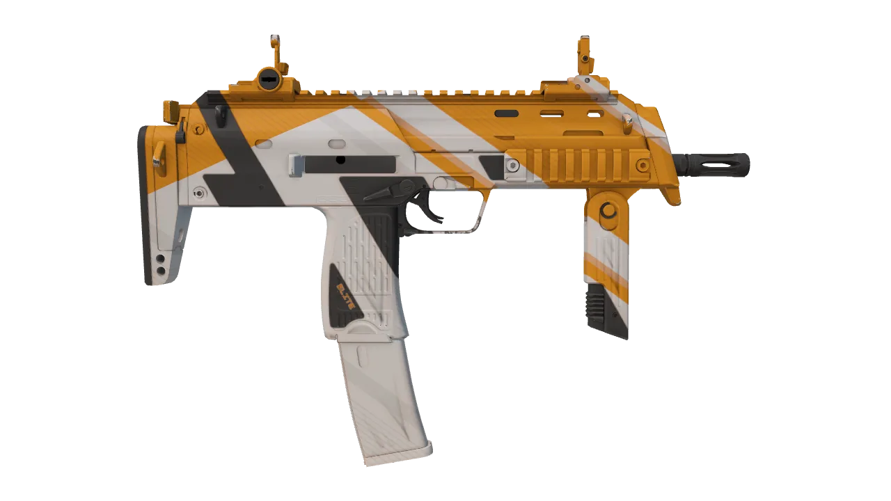 MP7 | Amberline seed #983, back