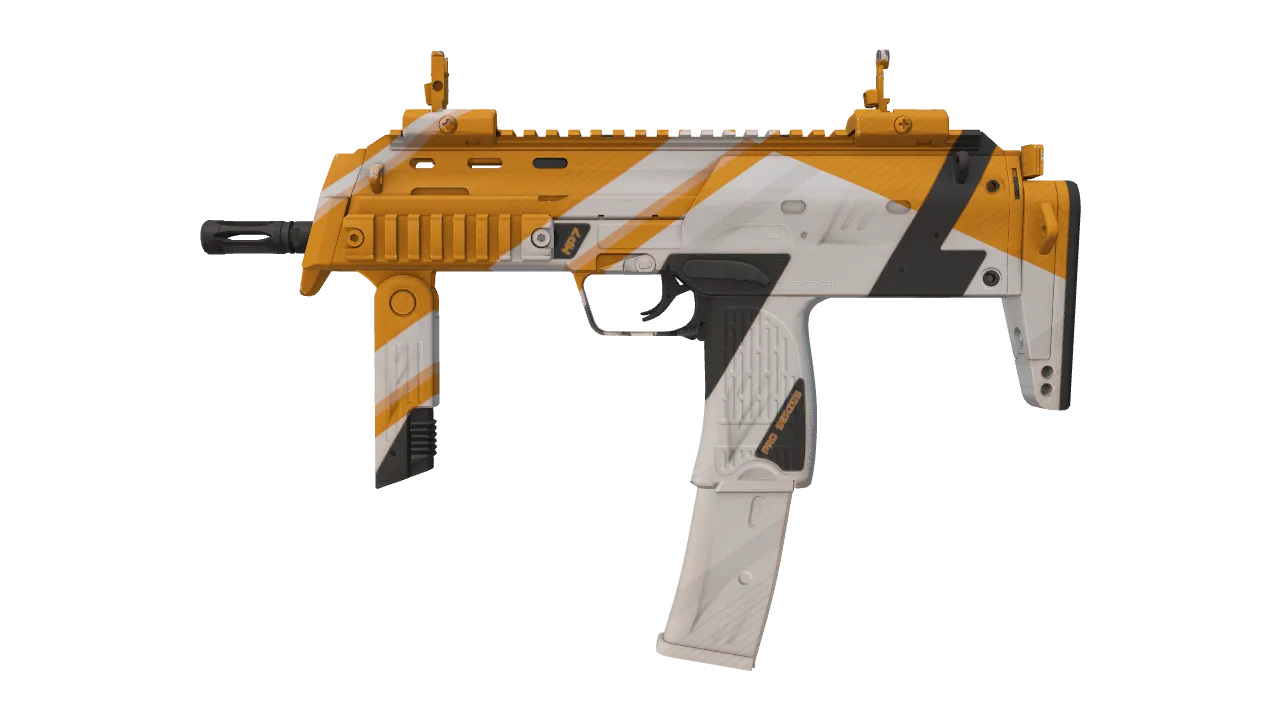 MP7 | Amberline seed #983, front
