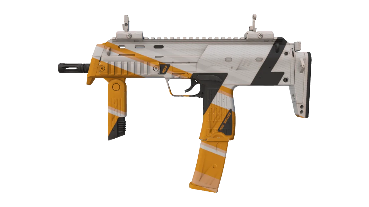 MP7 | Amberline seed #984, front
